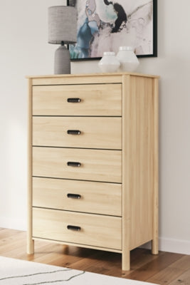 Ashley Furniture Cabinella Chest of Drawers, wooden bedroom storage chest with multiple drawers, stylish and functional.