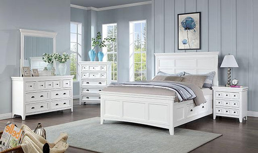 CASTILE Full Bed, White image