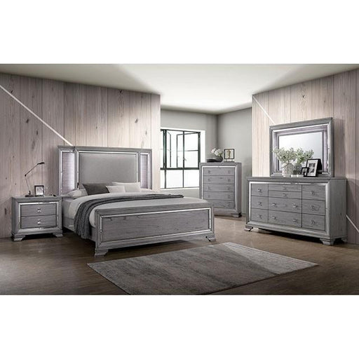 Alanis Light Gray Cal.King Bed image