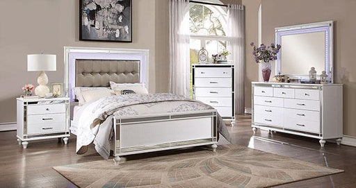 BRACHIUM Queen Bed, White image