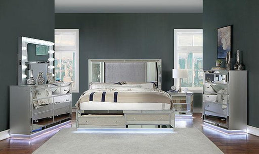 BELLADONNA Queen Bed, Silver image