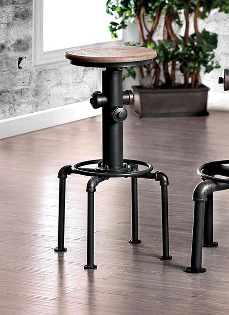 Foskey Antique Black Bar Stool (2/CTN) image