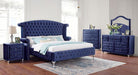 ALZIR Cal.King Bed, Blue image