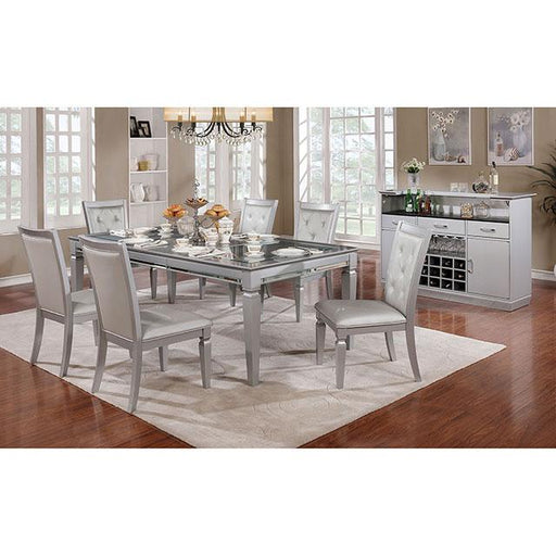 Alena Silver Dining Table image