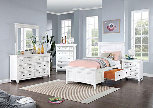 CASTILE Twin Bed, White image