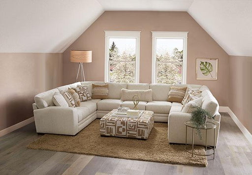 CARLETON Sectional, Ivory/Tan image