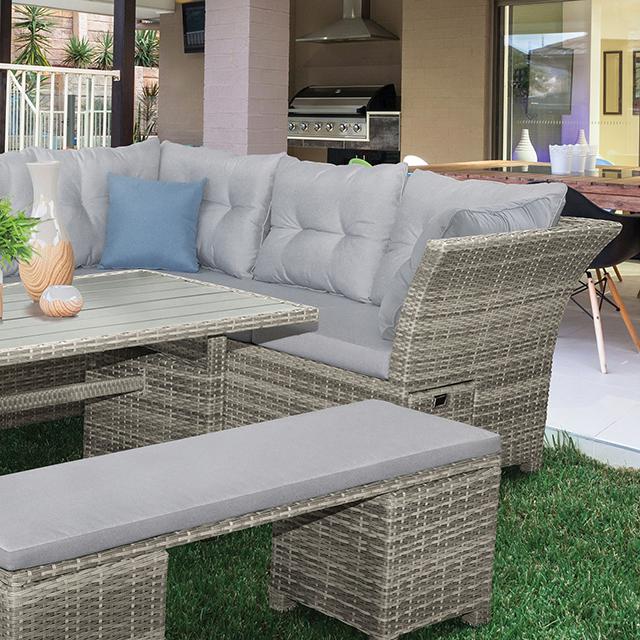 Malia 5 Pc. Sectional Set w/ Bench image