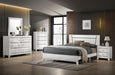 MAGDEBURG Cal.King Bed, White image