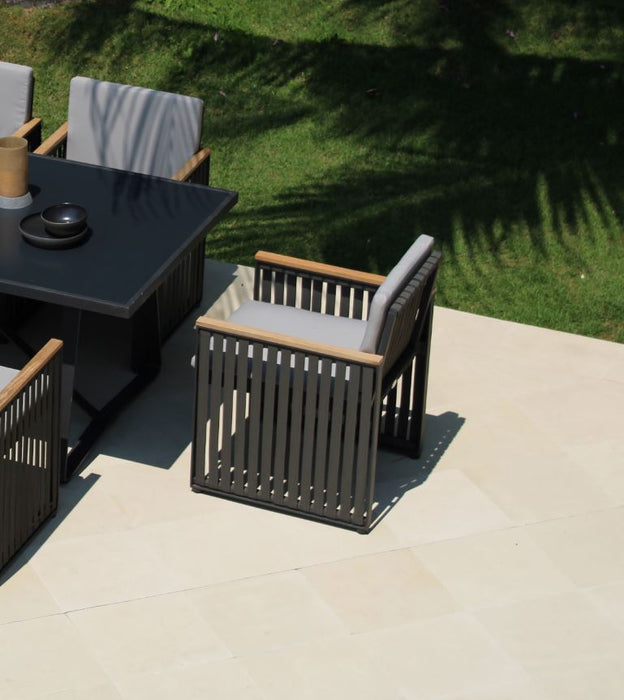 Horizon Dining Armchair with Sunbrella Cushion