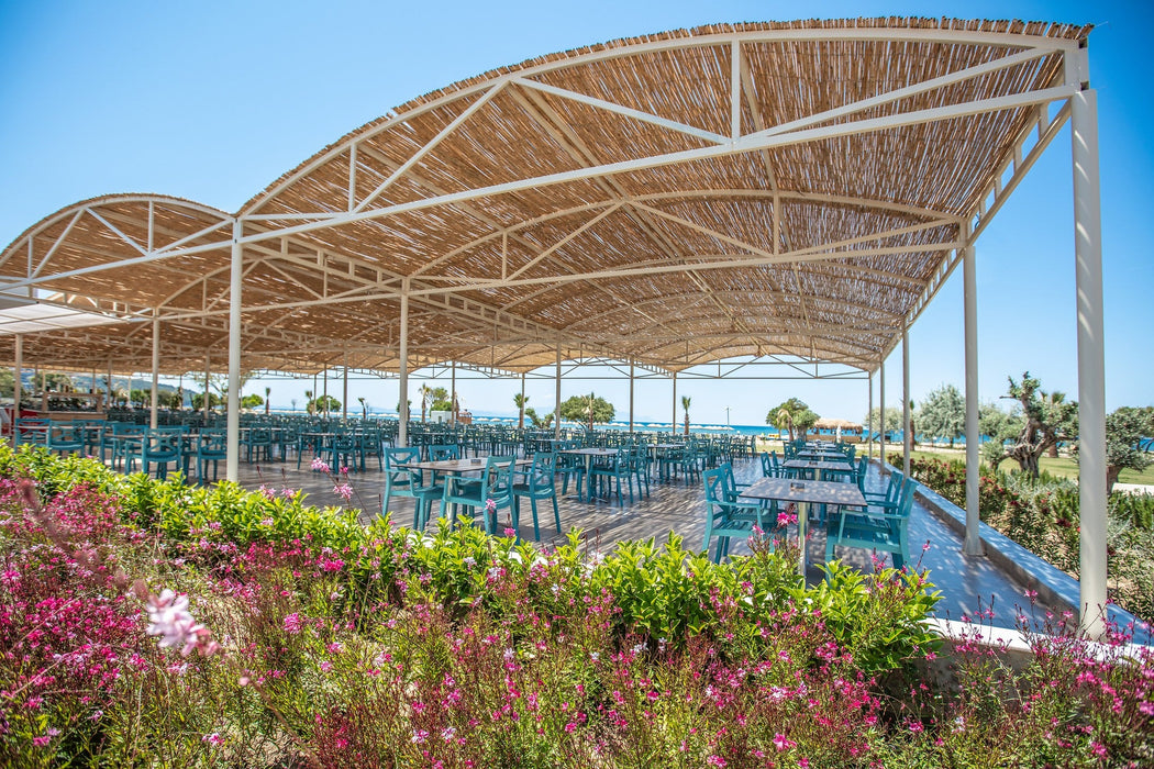 Zeus Set of 2 Stackable Armchair-Teal