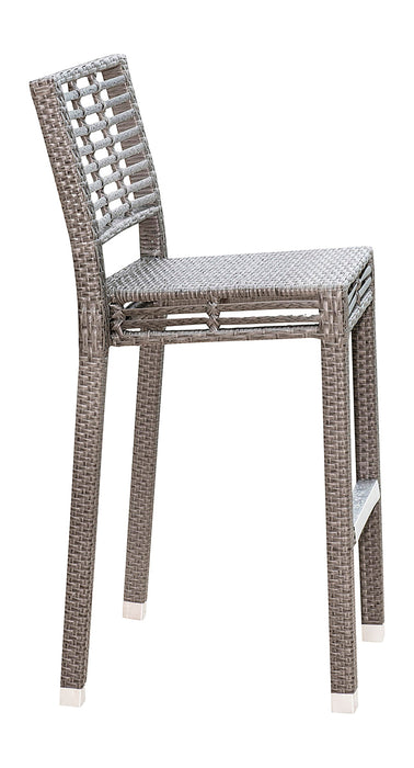 Panama Jack Graphite Set of 2 Stackable Barstools