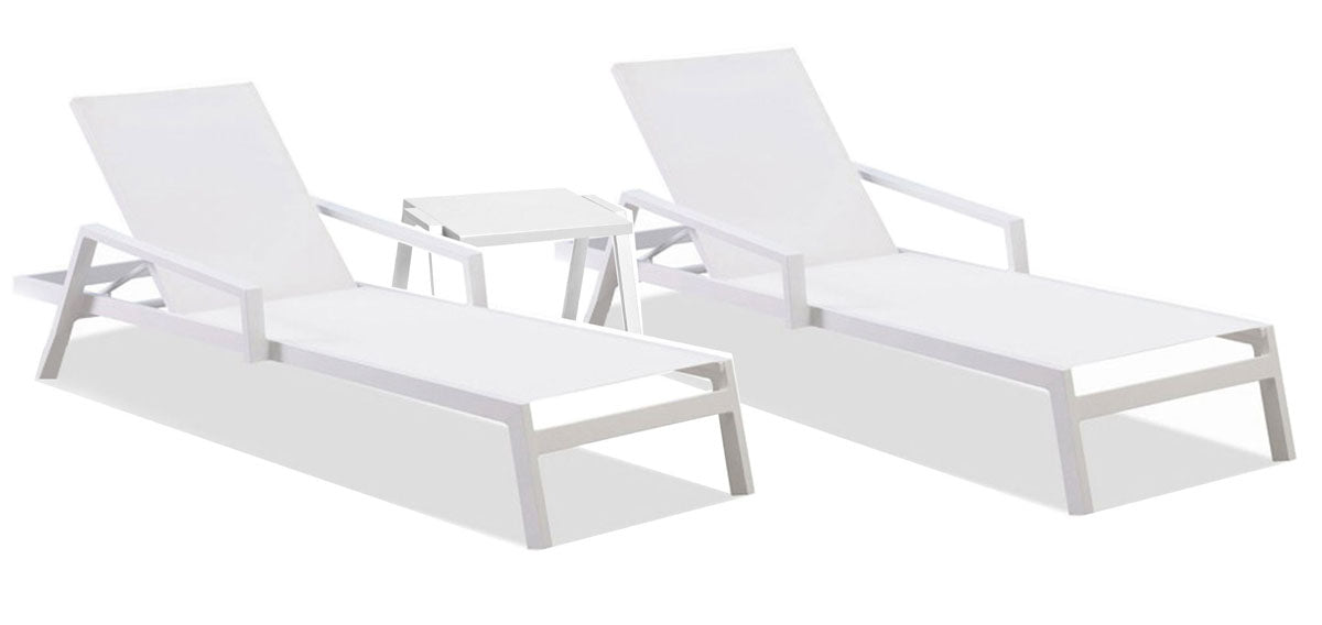 Panama Jack Mykonos 3-Piece Chaise Lounge