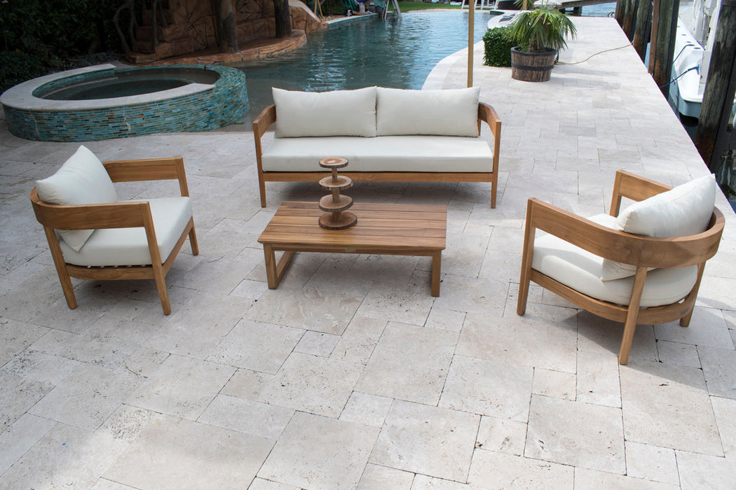 Panama Jack Bali Teak 5 Pc. Seating Set