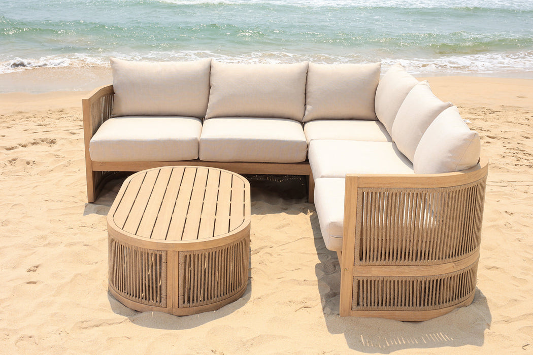 Panama Jack Cabo 3-Piece Sectional Seating Set