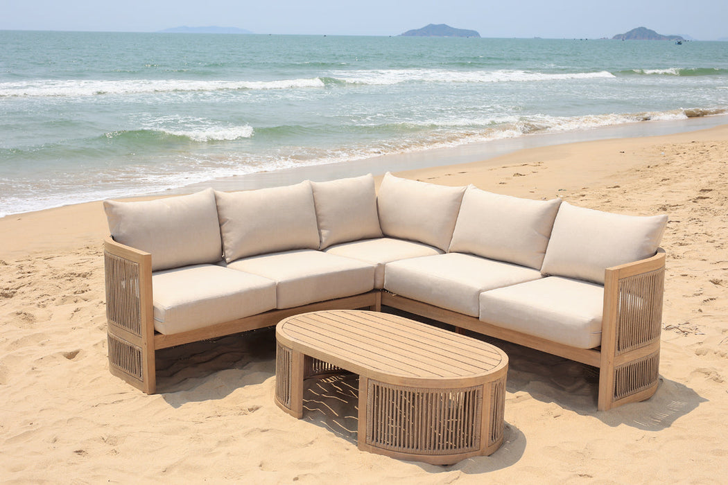Panama Jack Cabo 3-Piece Sectional Seating Set