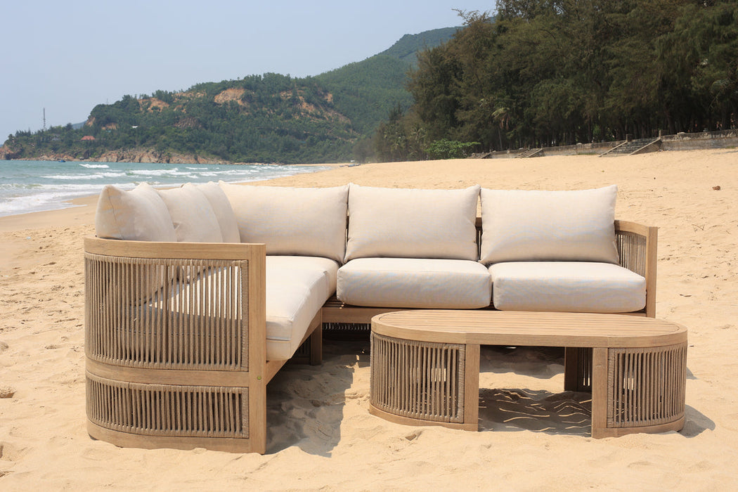 Panama Jack Cabo 3-Piece Sectional Seating Set