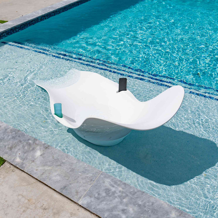 Panama Jack Wave In-Pool Chaise Lounger w/cup holder