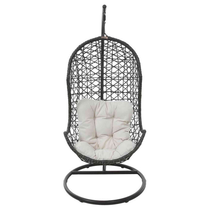 Panama Jack Hanging Chair w/Metal Stand & Cushions