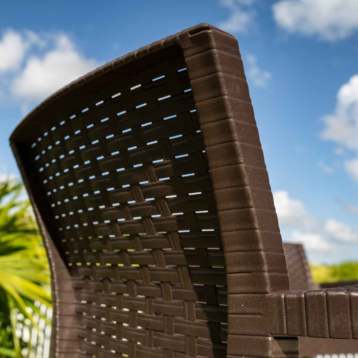 Alaska 4-Piece Seating Set - Brown