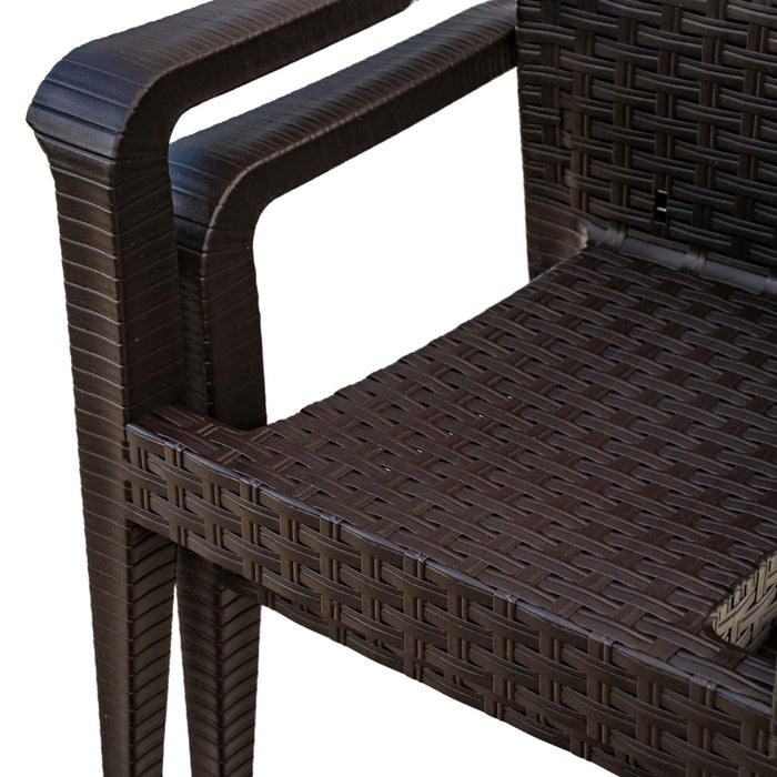 Alaska 4-Piece Seating Set - Brown