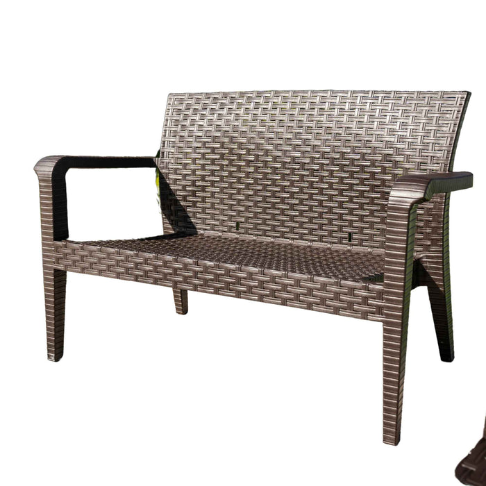 Alaska 4-Piece Seating Set - Brown