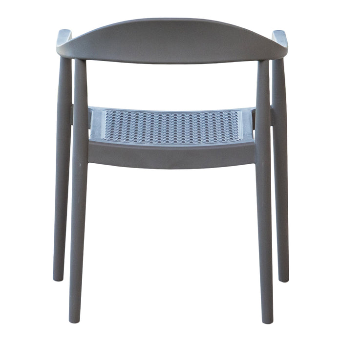 Kennedy Set of 2 Stackable Armchair-Cappuccino