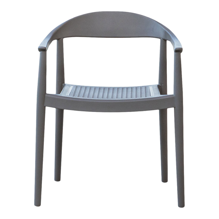 Kennedy Set of 2 Stackable Armchair-Cappuccino