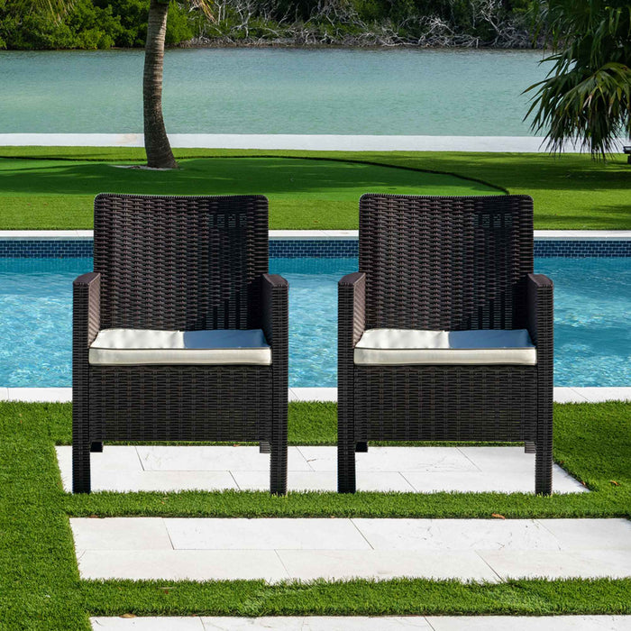 Nova Set of 2 Lounge Chairs W/Cushion