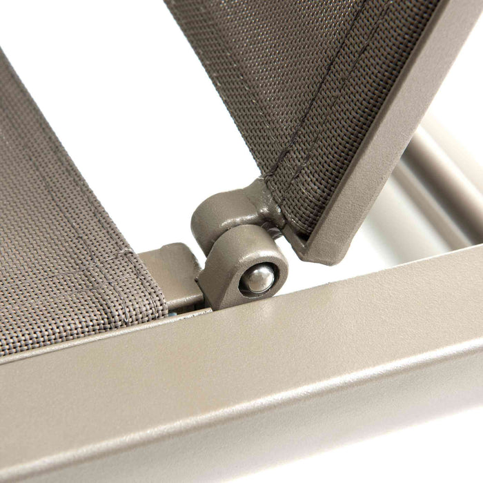 Odessa Set of 2 Chaise Loungers - Capuccino