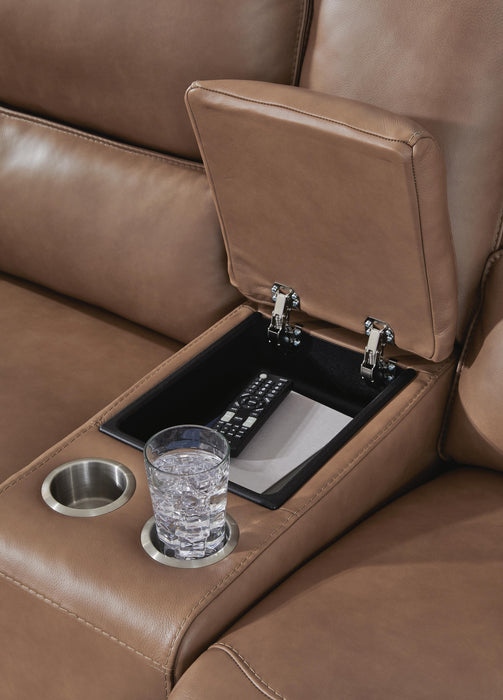 DeepWakes Power Reclining Loveseat with Console