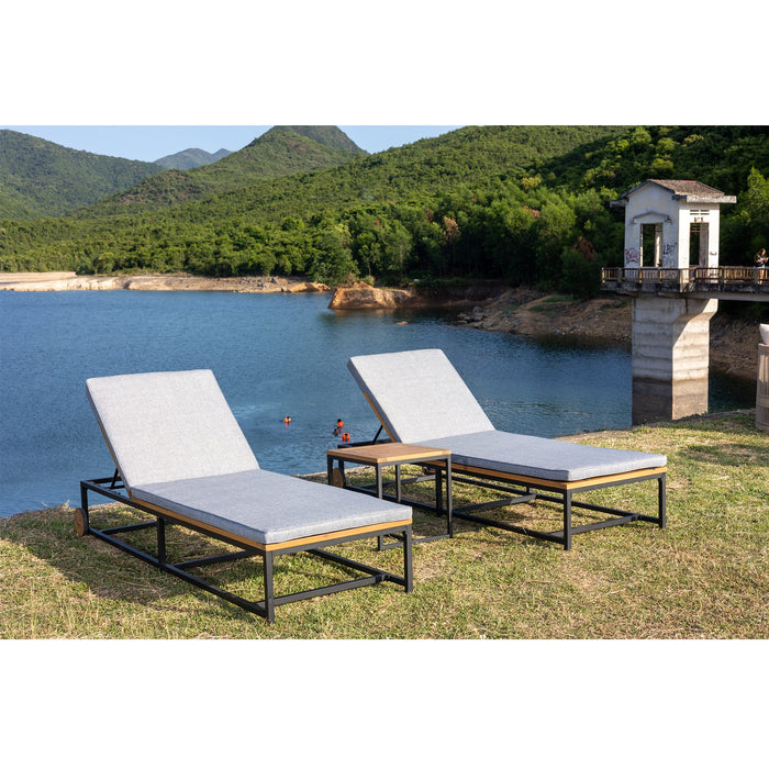 Panama Jack Lakewood 3-Piece Chaise Lounge Set