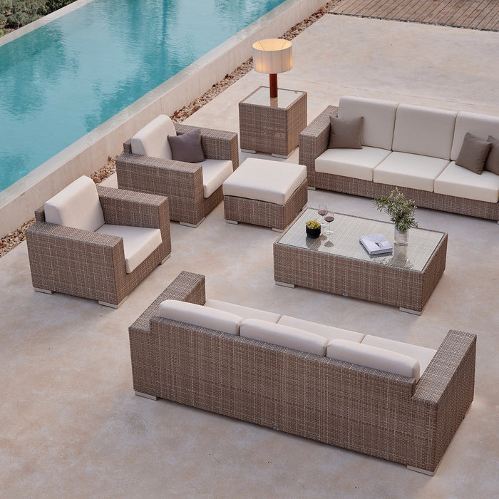 Paloma 7-Piece Seating Set with Sunbrella Cushions