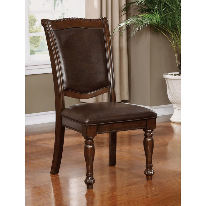 Alpena Brown Cherry/Espresso Side Chair (2/CTN) image