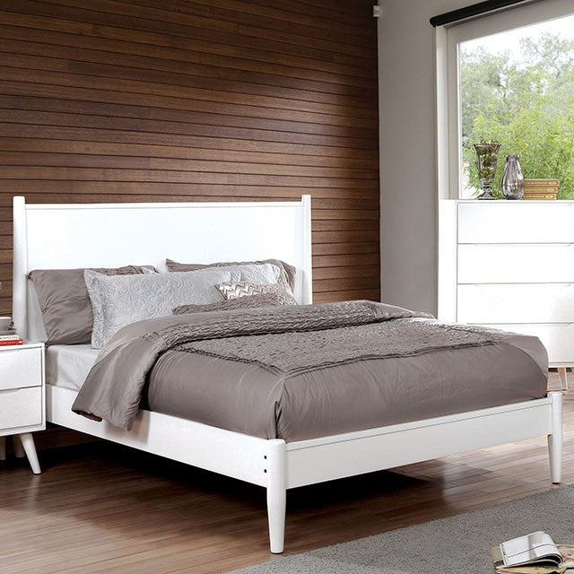 Lennart Bed Oak, Black, Gray, & White