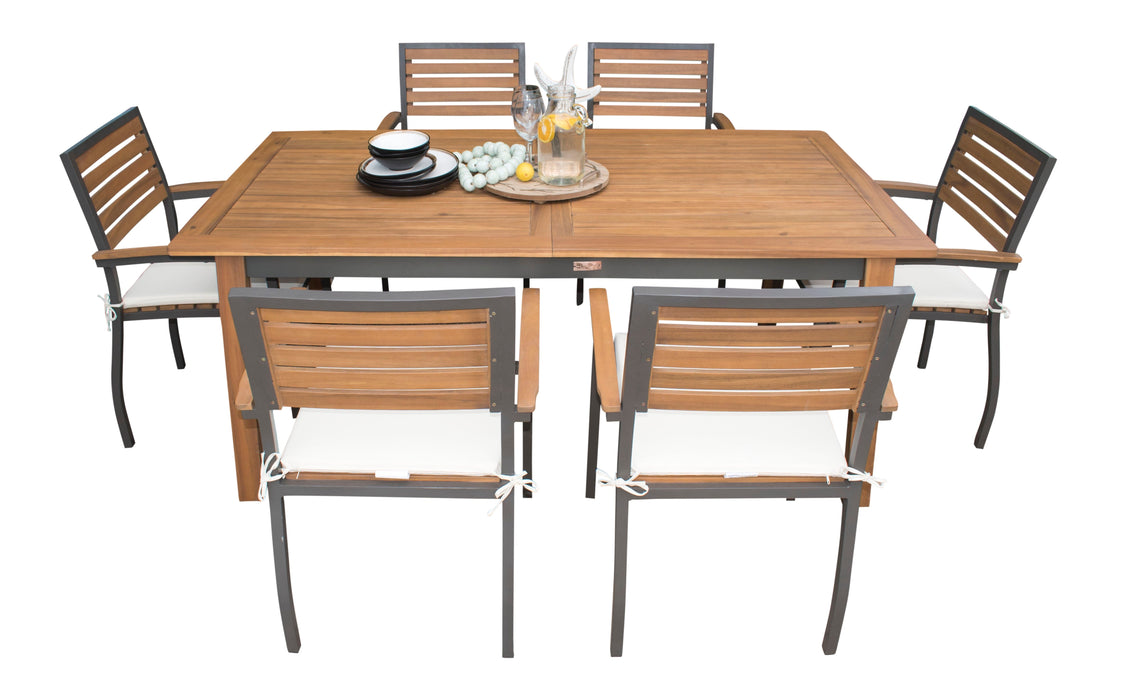 Panama Jack Boca Grande 7-Piece Rectangular Dining Set