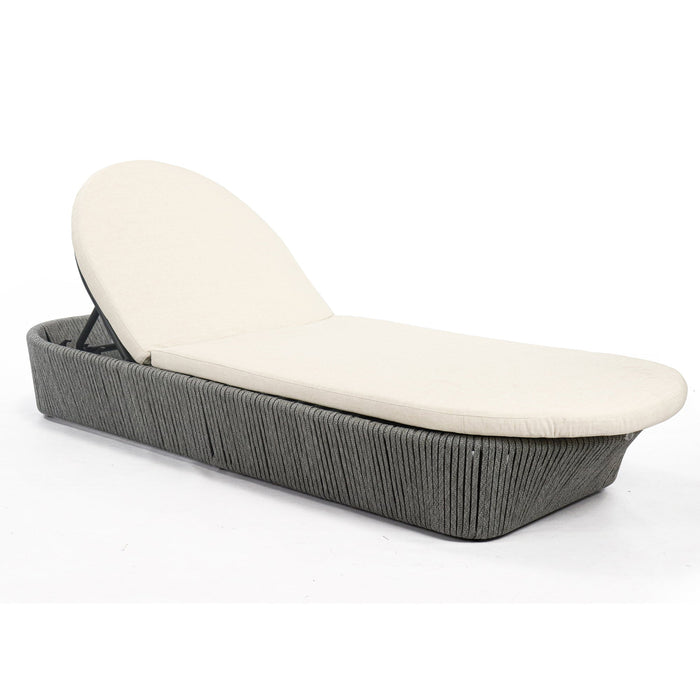 Boston Chaise Lounger with Sunbrella Cushion