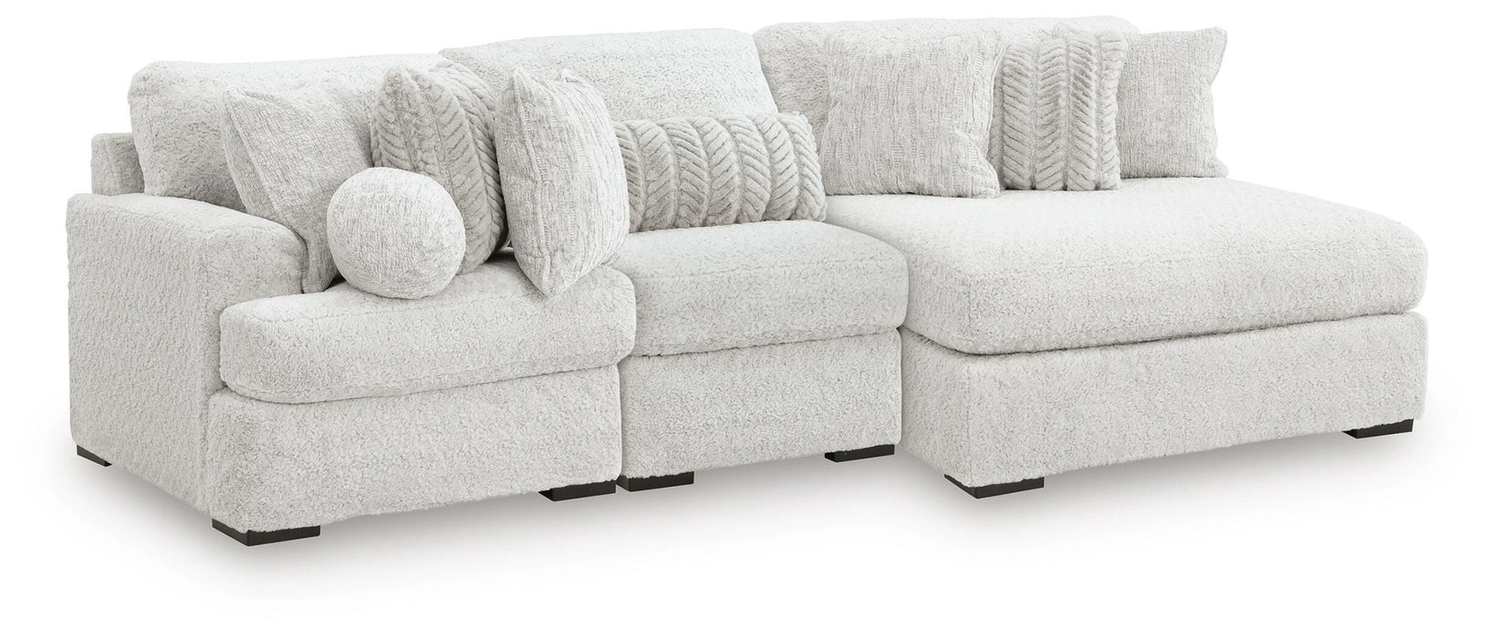 Cuddle Plush Sectional with Chaise
