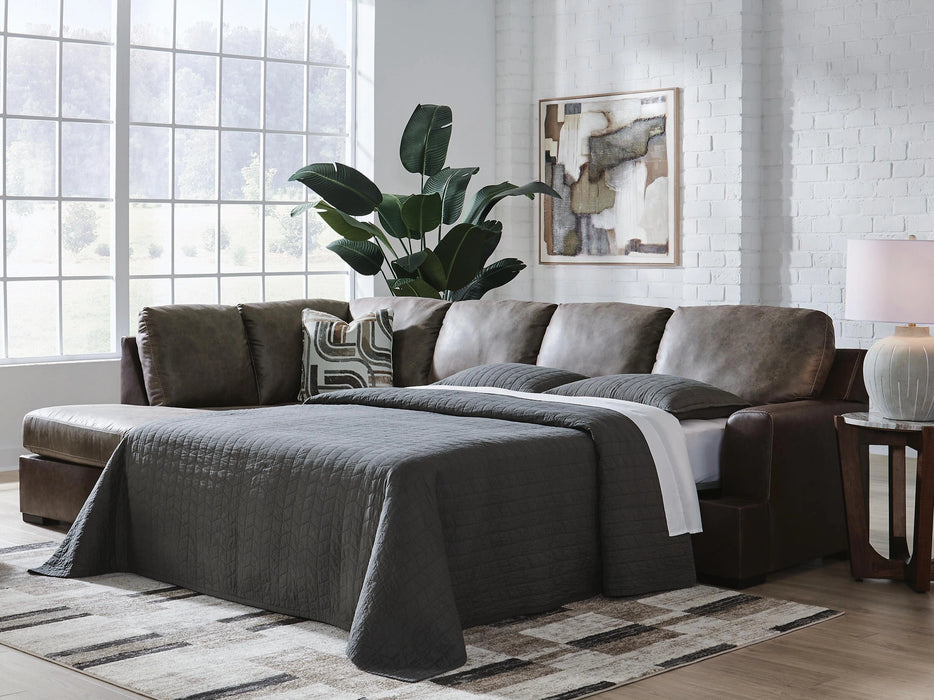 Castille Way Sleeper Sectional with Chaise