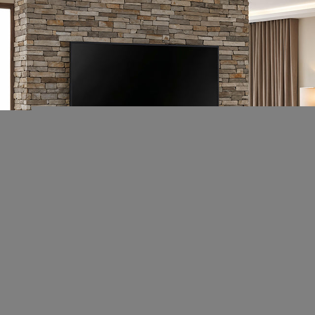 Terni TV Stand w/ Fireplace & 2 Side Tables