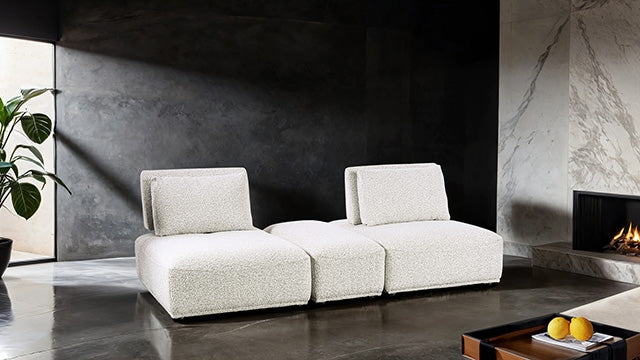 Stavanger 2-Seater w/ Rect Ottoman