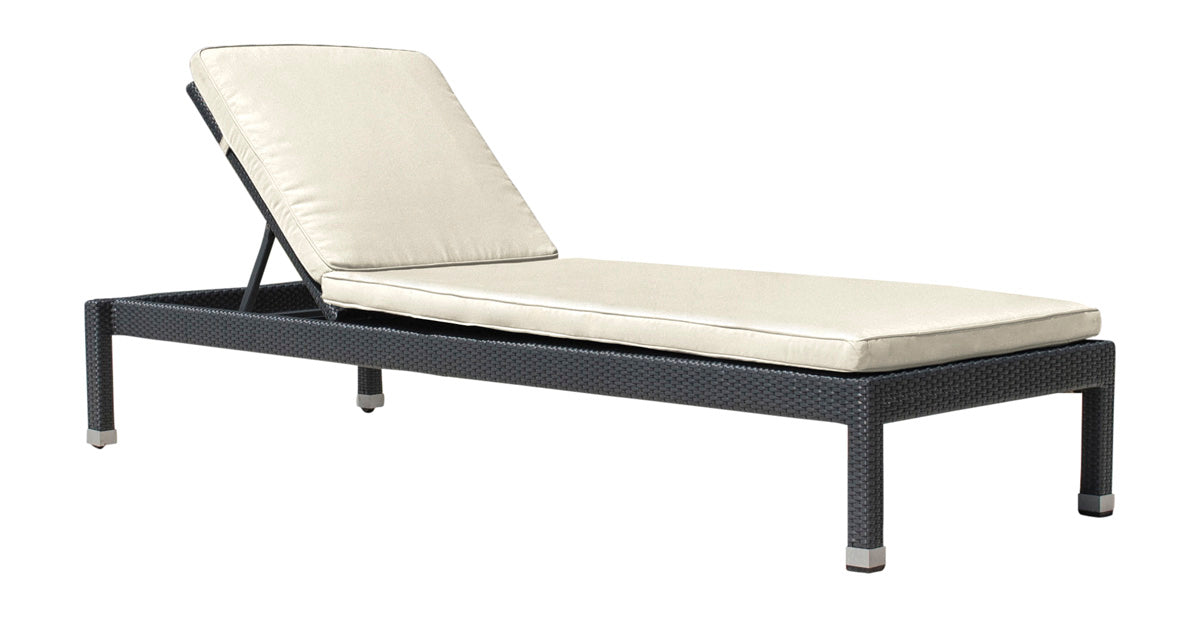 Panama Jack Onyx Chaise Lounge with Cushion