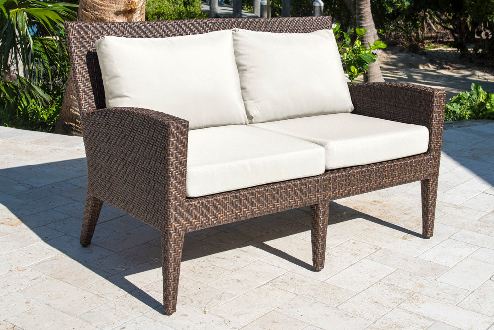 Panama Jack Oasis Loveseat with Cushions