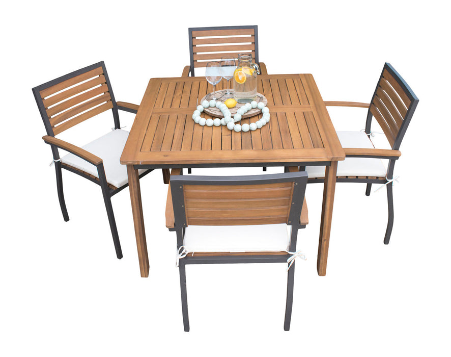 Panama Jack Boca Grande 5 Pc. Dining Set w/cushions