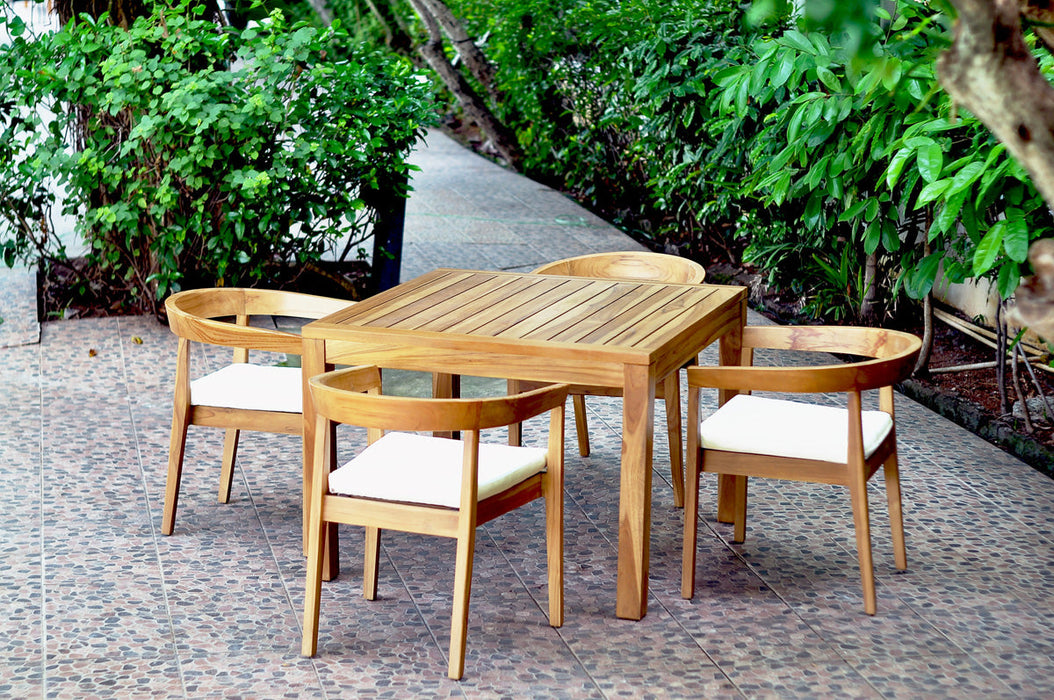 Panama Jack Bali Teak 5 Pc. Dining Set