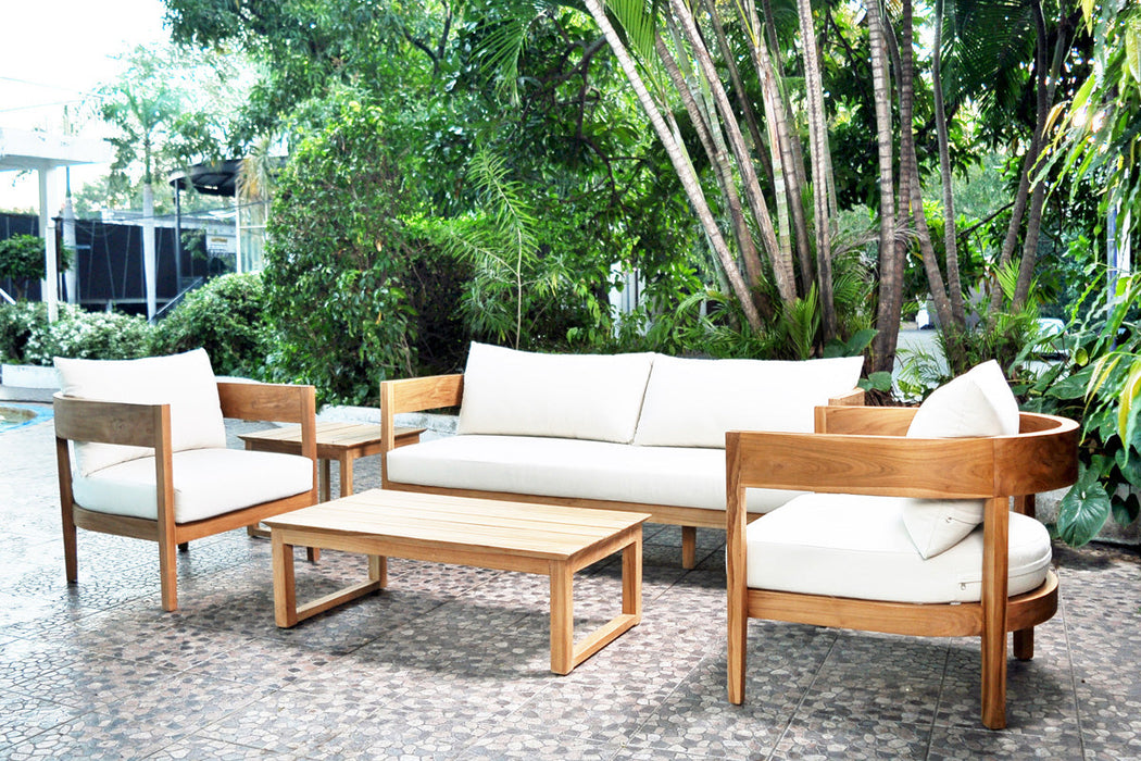 Panama Jack Bali Teak 5 Pc. Seating Set